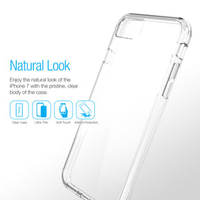Maxboost Clear Cushion Case – iPhone 8 Plus / iPhone 7 Plus [Clear]