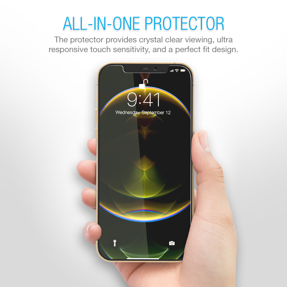 Verre trempé iPhone 12 Pro Max - Protection d'écran DIAMOND GLASS HD3