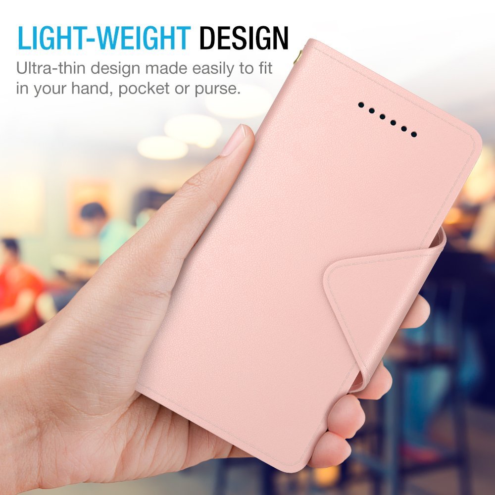 FOLIO WALLET CASE – GOOGLE PIXEL 2 [ROSE GOLD]