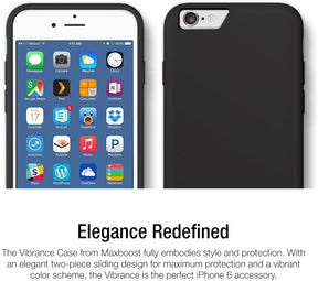 Vibrance Case - iPhone 6s (Black/Black)