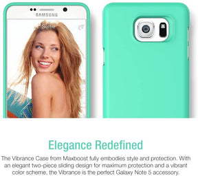 Vibrance Case - Samsung Galaxy Note 5 (Turquoise/Champagne Gold)