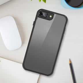 Maxboost Clear Cushion Case - iPhone 8 Plus / iPhone 7 Plus [Black/Clear]