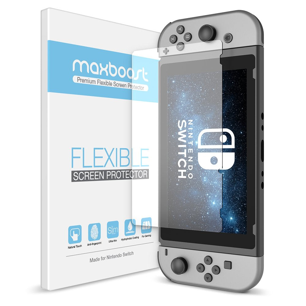 FLEXIBLE SCREEN PROTECTOR – NINTENDO SWITCH [3 PACK]