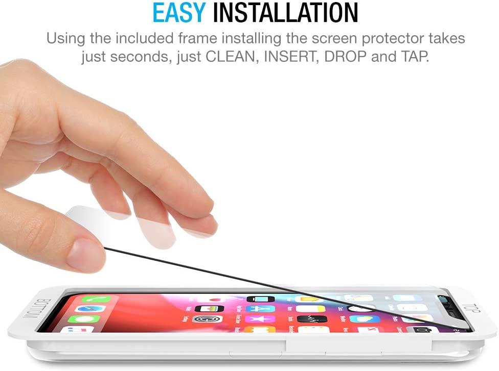 Comprar Protector de cristal templado para iPhone X/XS · MaxMovil