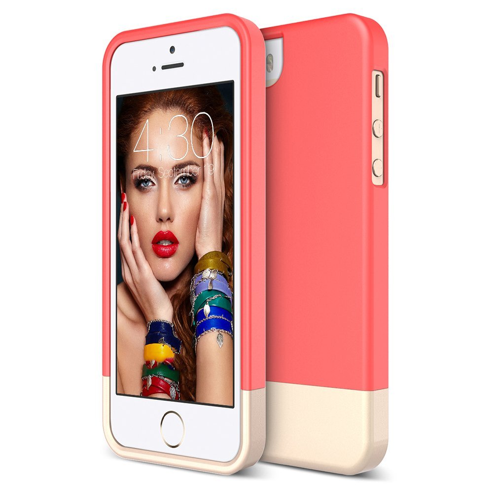 VIBRANCE CASE – IPHONE 5S (ITALIAN ROSE/CHAMPAGNE GOLD)