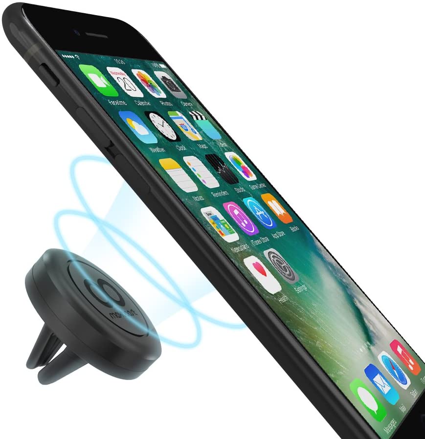 MAXBOOST CAR MOUNT, [2 PACK] UNIVERSAL AIR VENT MAGNETIC PHONE CAR MOUNTS HOLDER FOR IPHONE 11 PRO XS MAX XR X 8 7 PLUS 6, GALAXY S20 ULTRA S10 S10E 5G S9,LG,NOTE 10 /MINI TABLET(COMPATIBLE MOST CASE)