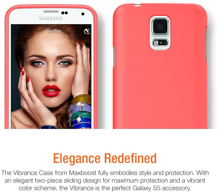 Vibrance Case - Samsung Galaxy S5 (Italian Rose/Champagne Gold)