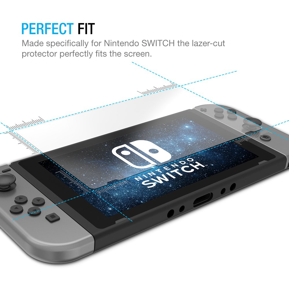 TEMPERED GLASS SCREEN PROTECTOR – NINTENDO SWITCH [2 PACK]