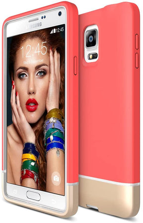 Vibrance Case - Samsung Galaxy Note 4 (Italian Rose/Champagne Gold)