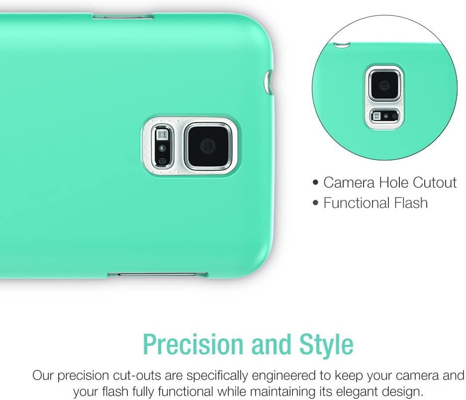 Vibrance Case - Samsung Galaxy S5 (Turquoise/Champagne Gold)
