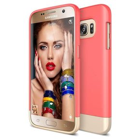 Vibrance Case - Samsung Galaxy S7 (Italian Rose/Champagne Gold)