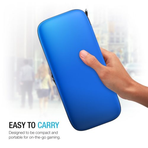 HARD-SHELL TRAVEL CASE – NINTENDO SWITCH [BLUE]