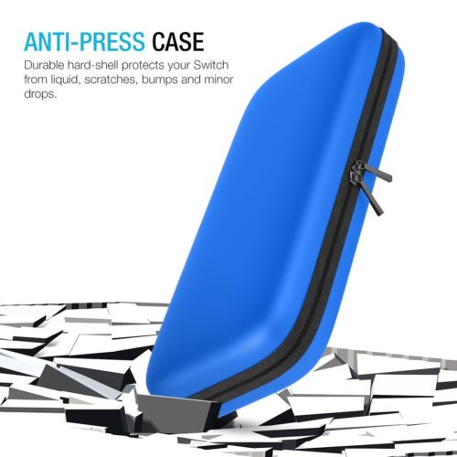 HARD-SHELL TRAVEL CASE – NINTENDO SWITCH [BLUE]
