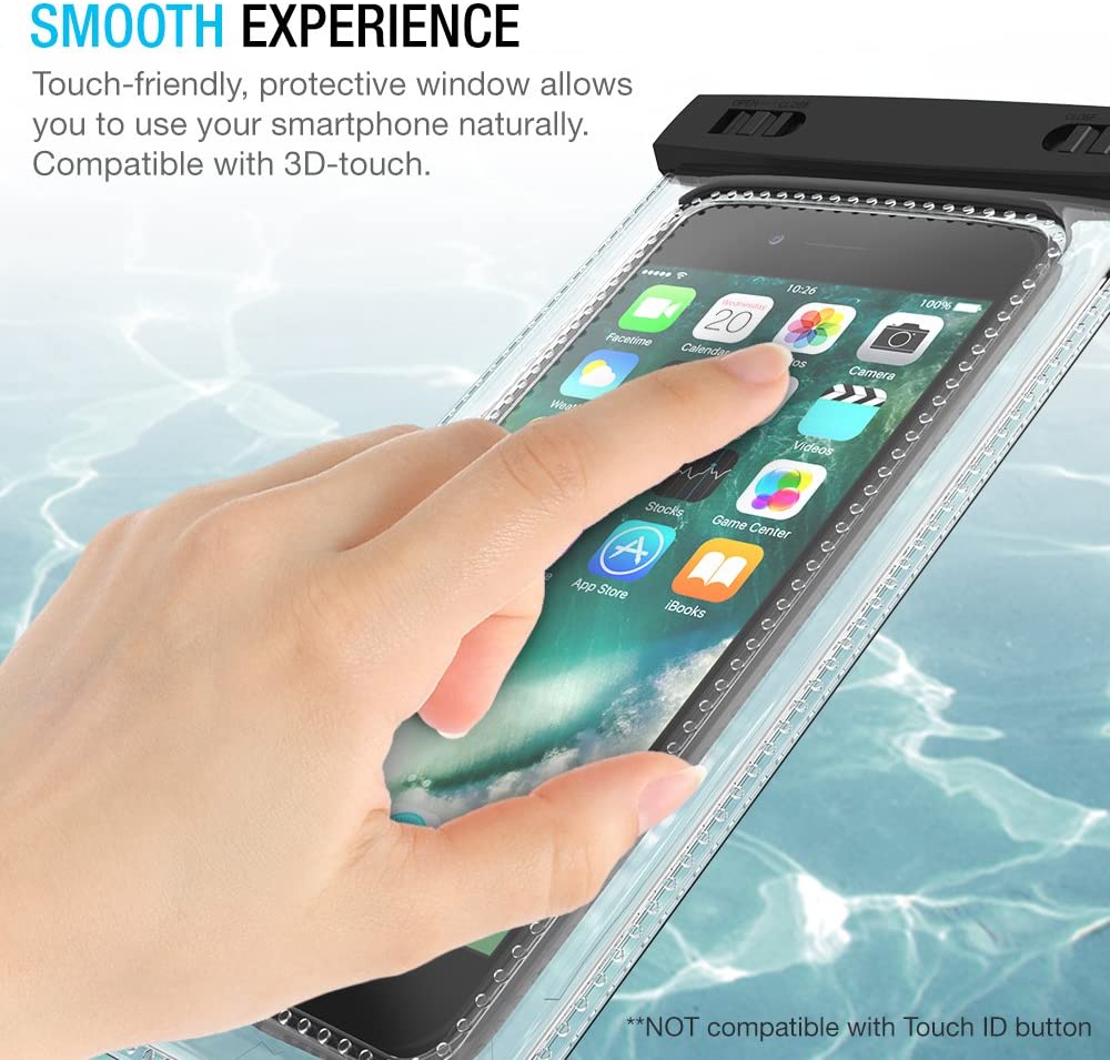 UNIVERSAL WATERPROOF CASE [2 PACK] – CLEAR