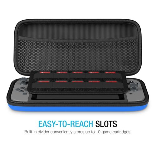 HARD-SHELL TRAVEL CASE – NINTENDO SWITCH [BLUE]