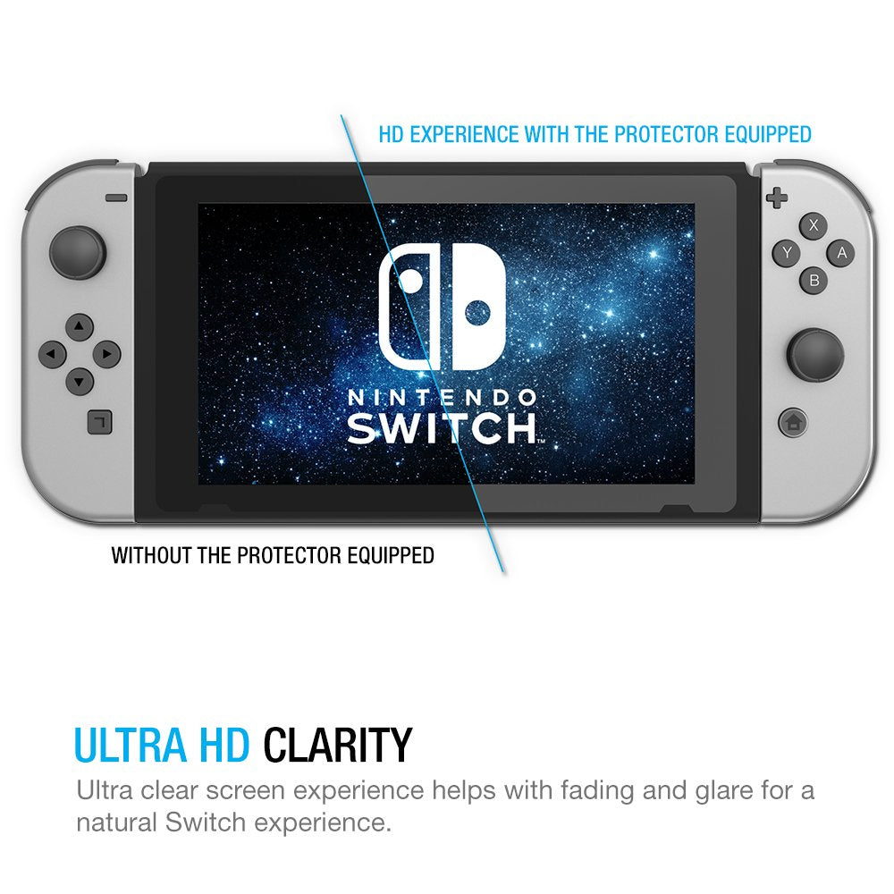 TEMPERED GLASS SCREEN PROTECTOR – NINTENDO SWITCH [2 PACK]