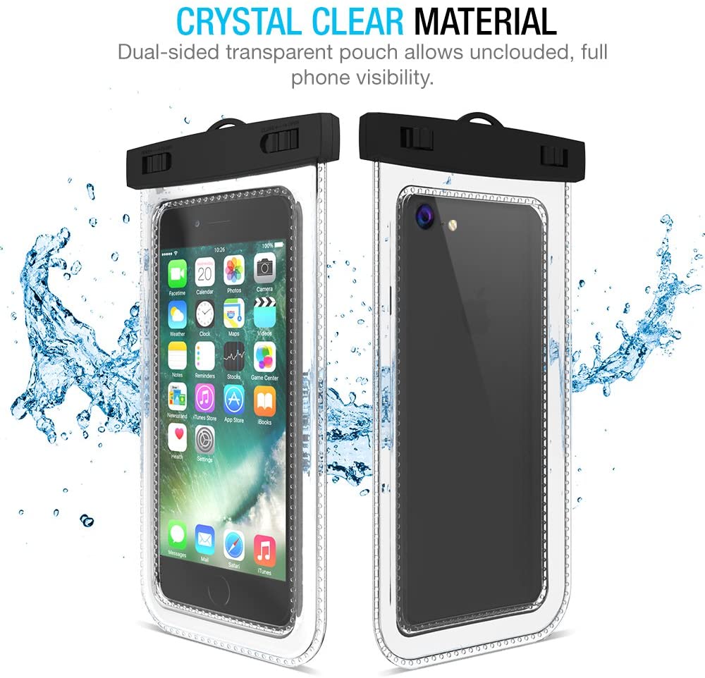 UNIVERSAL WATERPROOF CASE [2 PACK] – CLEAR
