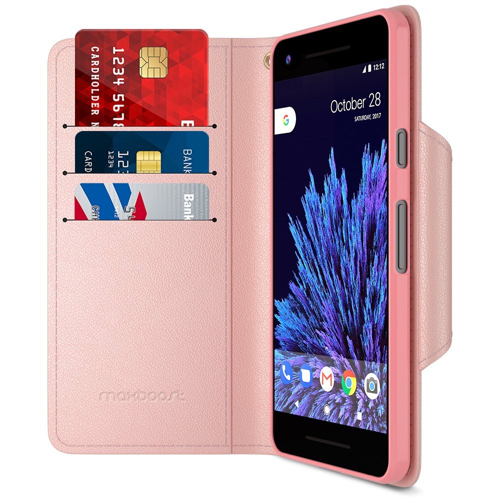 FOLIO WALLET CASE – GOOGLE PIXEL 2 [ROSE GOLD]