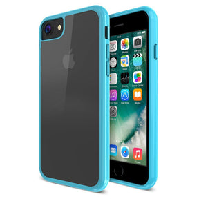 Maxboost Clear Cushion Case – iPhone 8/ iPhone 7 [Turquoise/Clear]