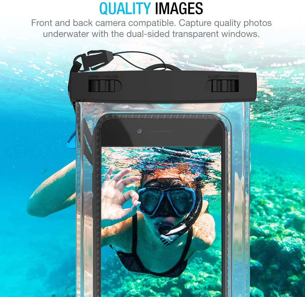 UNIVERSAL WATERPROOF CASE [2 PACK] – CLEAR