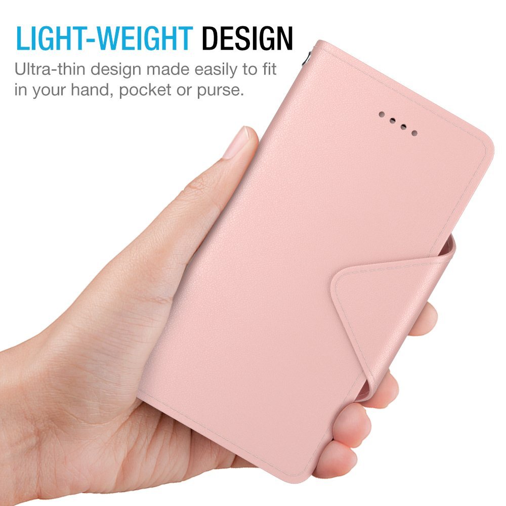 FOLIO WALLET CASE – IPHONE 7 PLUS [ROSE GOLD]