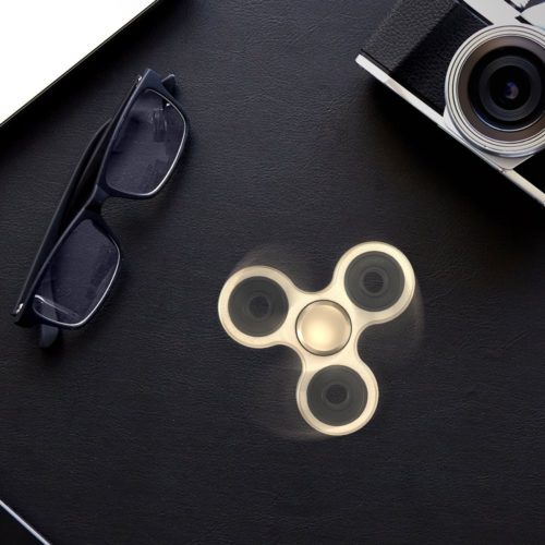 FIDGET SPINNER – METAL ALUMINUM [GOLD]