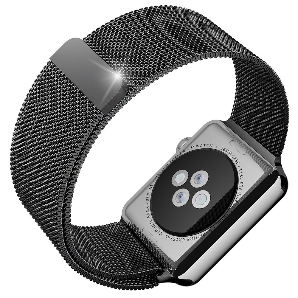 Maxboost Plexus 42mm Milanese Loop Stainless Steel Mesh Bracelet Strap for Apple Watch