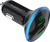 Maxboost Quick Charge 3.0 36W Dual USB Car Charger