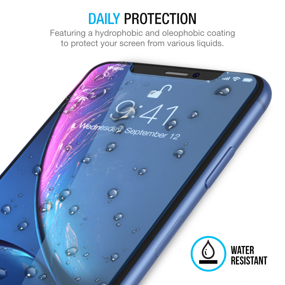 Maxboost Screen Protector with Anti-Blue Compatible Apple iPhone 11 and iPhone XR (3 Pack)