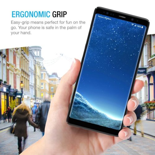 MSNAP CASE – GALAXY NOTE 8 [MIDNIGHT BLACK] TEST