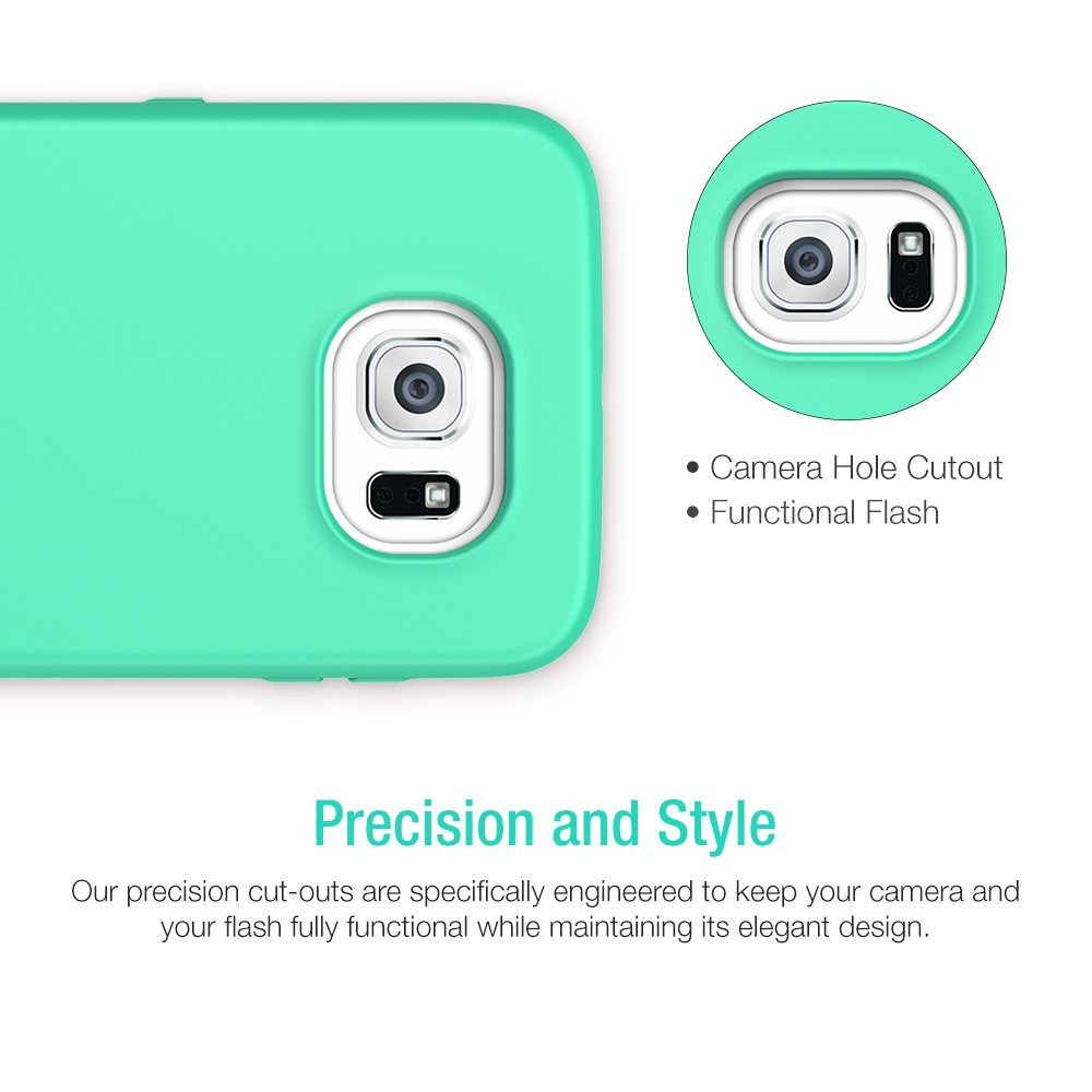 VIBRANCE CASE – SAMSUNG GALAXY S6 [TURQUOISE/CHAMPAGNE GOLD]