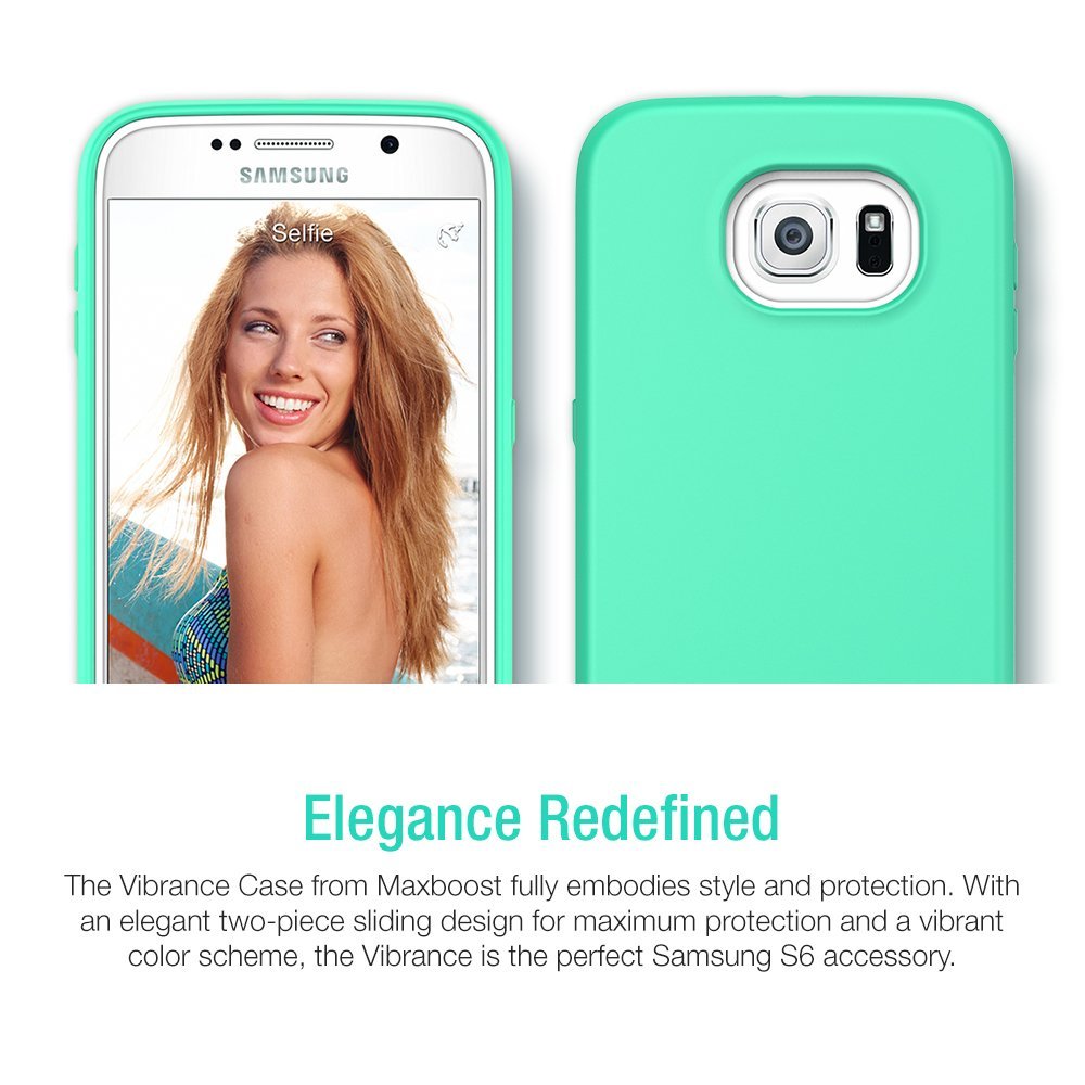 VIBRANCE CASE – SAMSUNG GALAXY S6 [TURQUOISE/CHAMPAGNE GOLD]