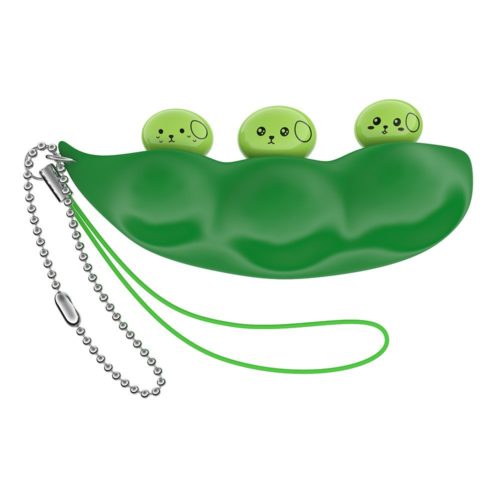 SQUEEZE-A-BEAN FIDGET TOY – KEYCHAIN SET [3 PACK]