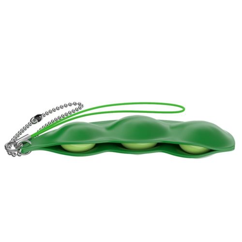 SQUEEZE-A-BEAN FIDGET TOY – KEYCHAIN SET [3 PACK]