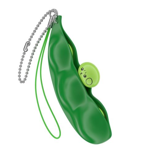 SQUEEZE-A-BEAN FIDGET TOY – KEYCHAIN SET [3 PACK]