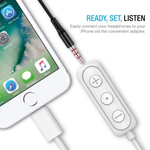 HIFI LIGHTNING ADAPTER – LIGHTNING TO 3.5MM [APPLE MFI CERTIFIED]