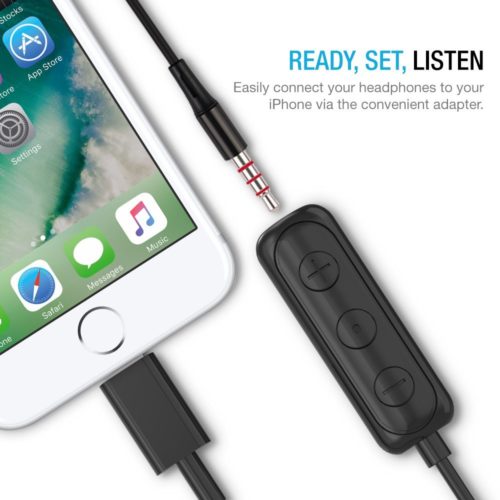 HIFI LIGHTNING ADAPTER – LIGHTNING TO 3.5MM [APPLE MFI CERTIFIED]