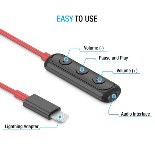 HIFI LIGHTNING ADAPTER – LIGHTNING TO 3.5MM [APPLE MFI CERTIFIED]