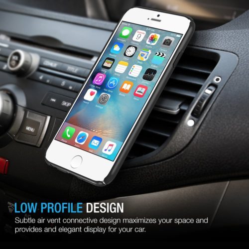 CAR MOUNT + CASE – IPHONE 6/6S [BLACK]