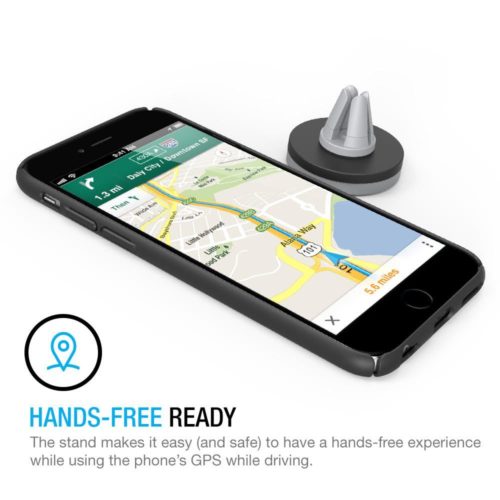 CAR MOUNT + CASE – IPHONE 6/6S [BLACK]