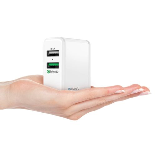 30W WALL CHARGER – DUAL USB PORT [QUICK CHARGE 3.0]