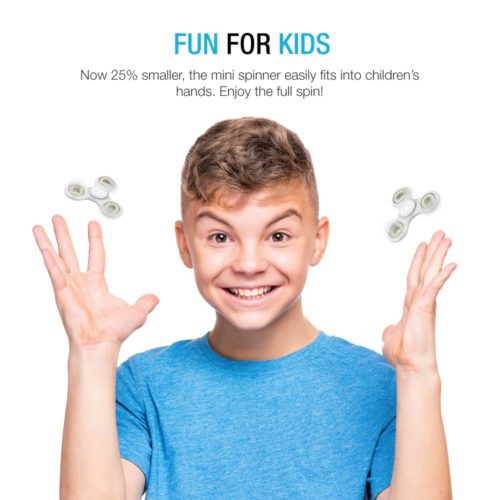 FIDGET FOCUS TOY – MINI SIZE PREMIUM BEARING [WHITE]