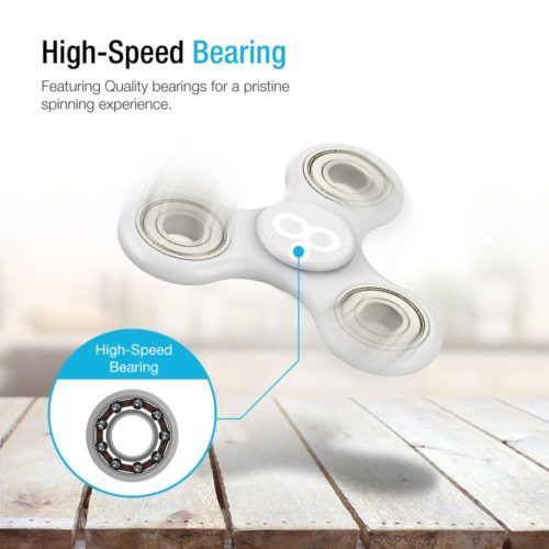 FIDGET FOCUS TOY – MINI SIZE PREMIUM BEARING [WHITE]