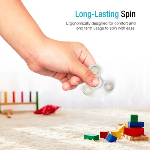 FIDGET FOCUS TOY – MINI SIZE PREMIUM BEARING [WHITE]
